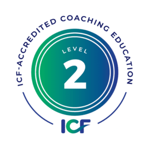 Accredited Coach Training Program (ACTP) through the International Coach Federation (ICF) Level 2 logo