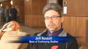 Dean Jeffrey S. Russell interviewed on WKOW.